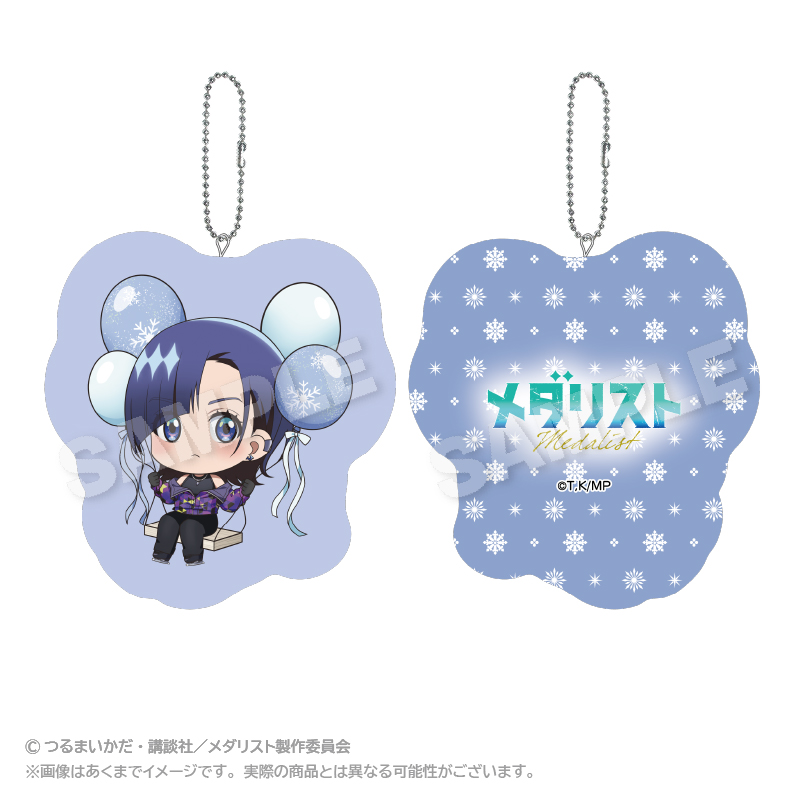 メダリスト ばるんこクッションキーホルダー 岡崎いるか - 公式商品画像 | AniSmile