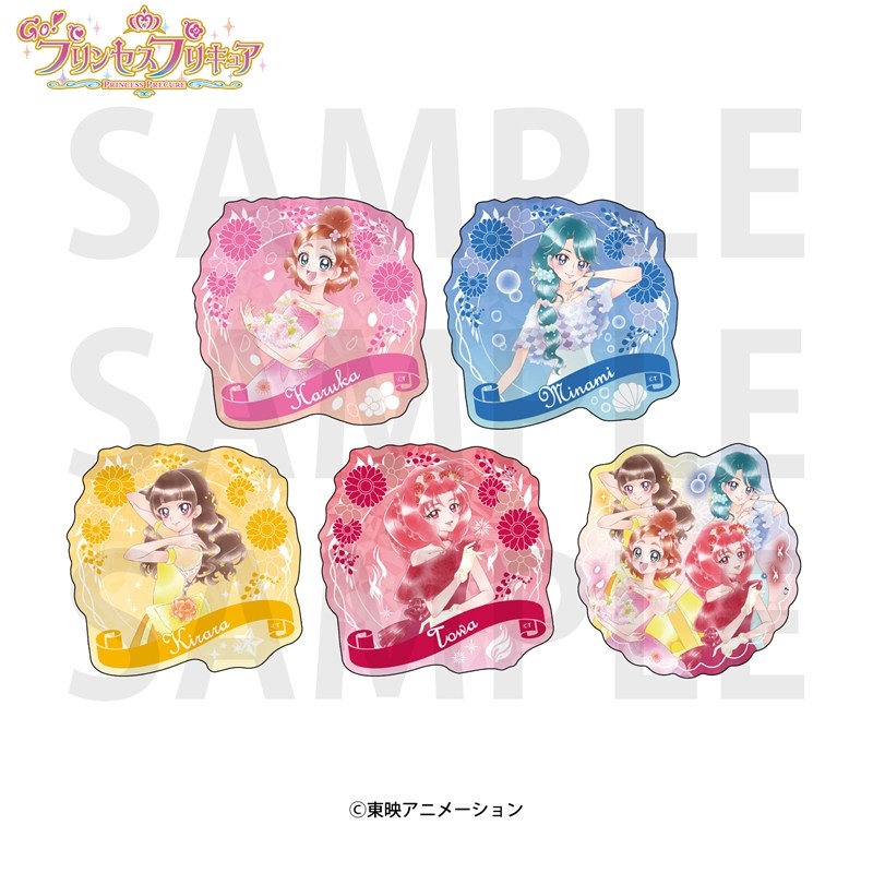 Go!プリンセスプリキュア クリアステッカーセット - 公式商品画像 | AniSmile