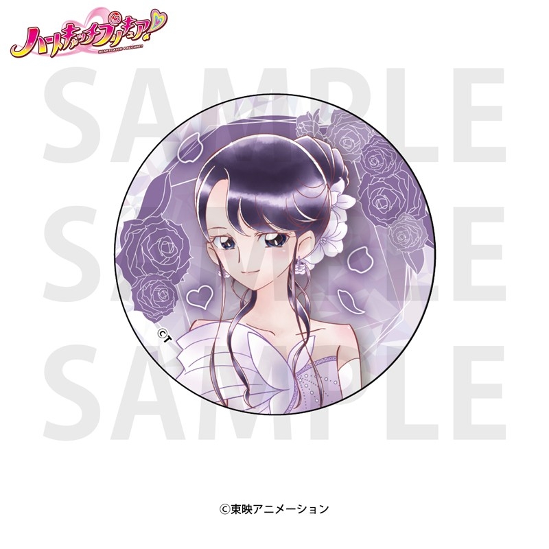 ハートキャッチプリキュア! ホログラム缶バッジ 月影ゆり - 公式商品画像 | AniSmile