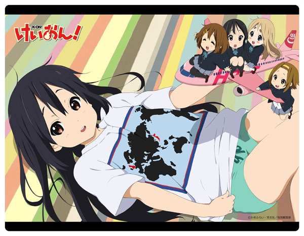 けいおん! 大判ラバーマット(アイキャッチ) - 公式商品画像 | AniSmile