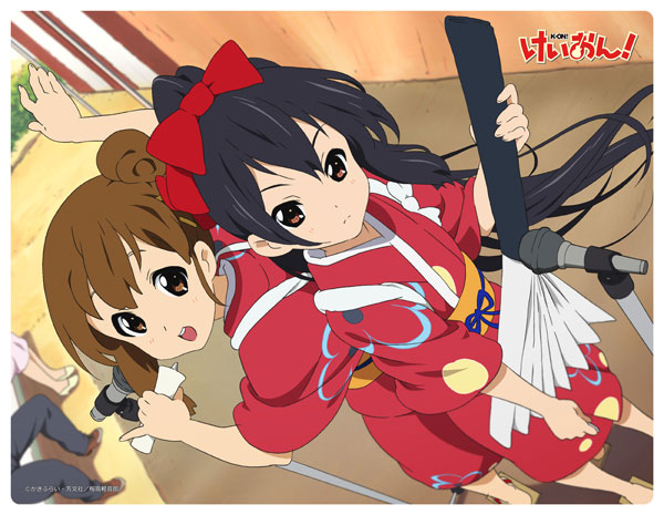 けいおん! 大判ラバーマット(ゆい・あず) - 公式商品画像 | AniSmile