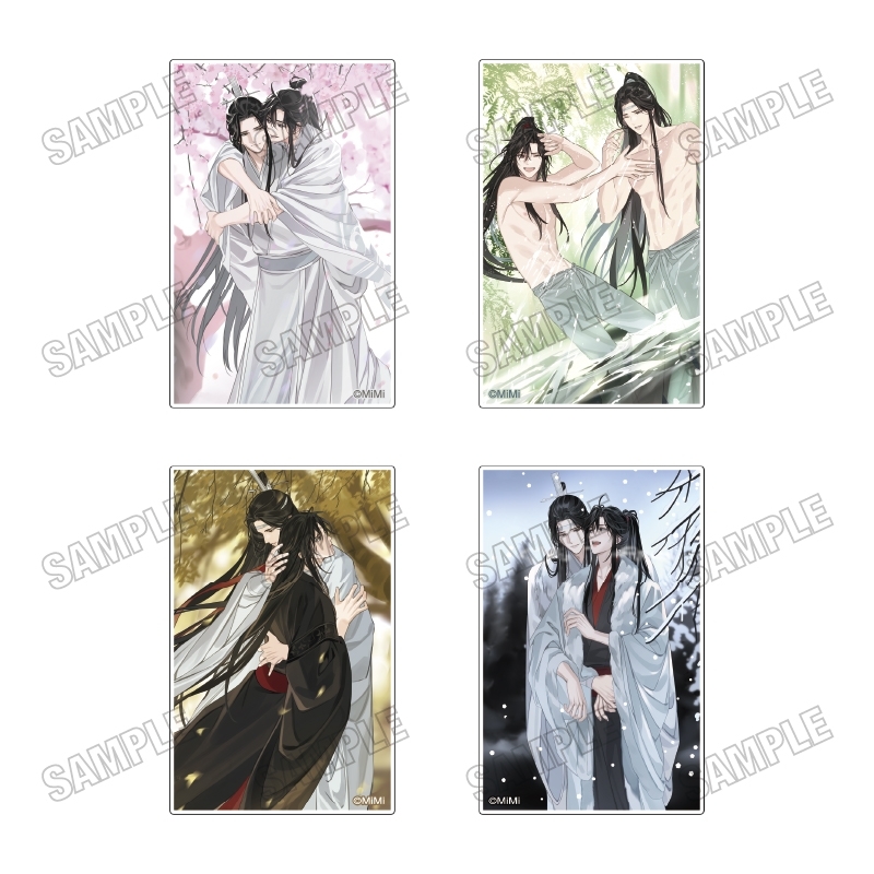 魔道祖師 描き下ろしアクリルブロックコレクション【四時四景ver.】 - 公式商品画像 | AniSmile