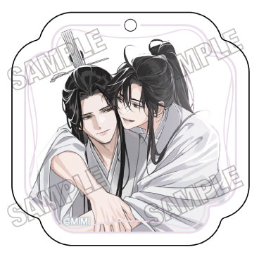 魔道祖師 描き下ろしスライドアクリルキーホルダー【四時四景ver.】①春 - 公式商品画像 | AniSmile