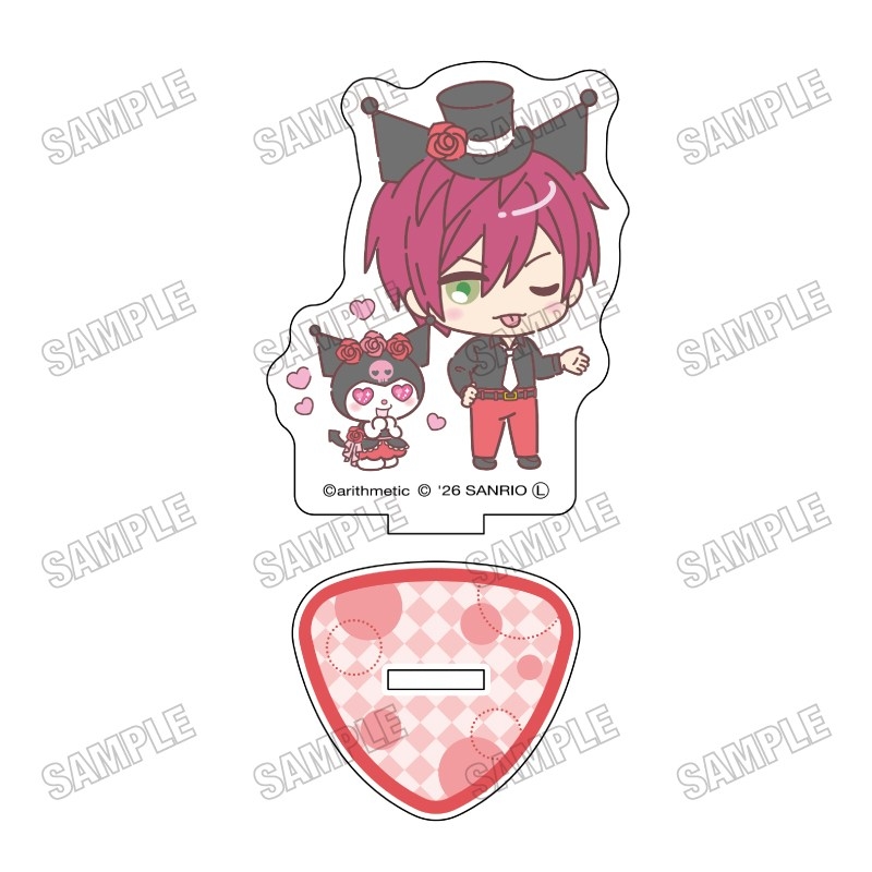 「DYNAMIC CHORD」×「サンリオキャラクターズ」 ミニキャラアクリルスタンド⑨YORITO×クロミ - 公式商品画像 | AniSmile