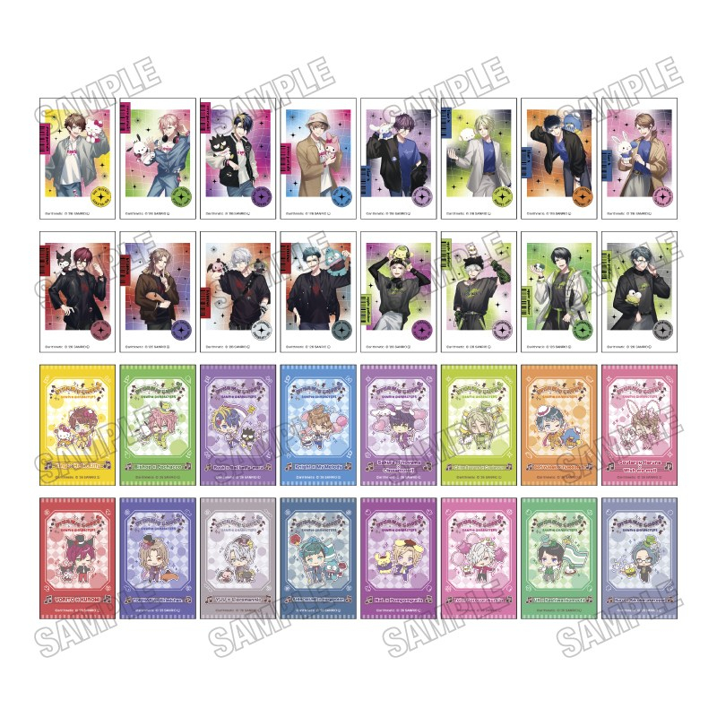 「DYNAMIC CHORD」×「サンリオキャラクターズ」 ミニフォトカードコレクション - 公式商品画像 | AniSmile