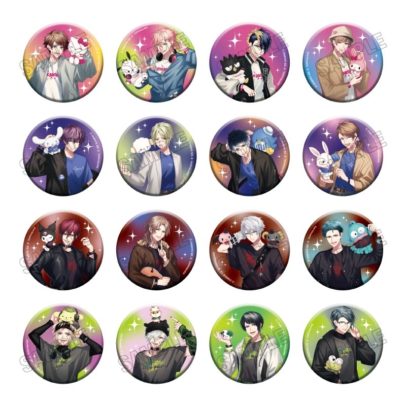 「DYNAMIC CHORD」×「サンリオキャラクターズ」 缶バッジコレクション - 公式商品画像 | AniSmile