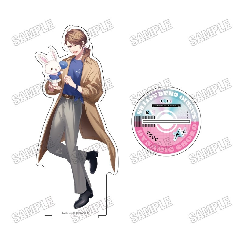 「DYNAMIC CHORD」×「サンリオキャラクターズ」 BIGアクリルスタンドLL⑧榛名宗太郎×ウィッシュミーメル - 公式商品画像 | AniSmile