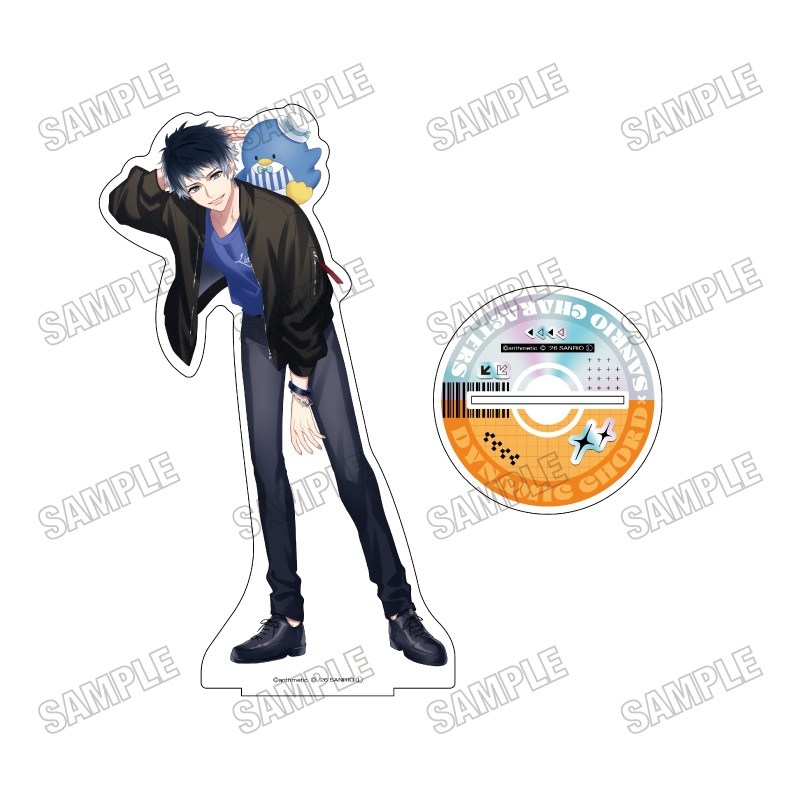「DYNAMIC CHORD」×「サンリオキャラクターズ」 BIGアクリルスタンドLL⑦結崎芹×タキシードサム - 公式商品画像 | AniSmile