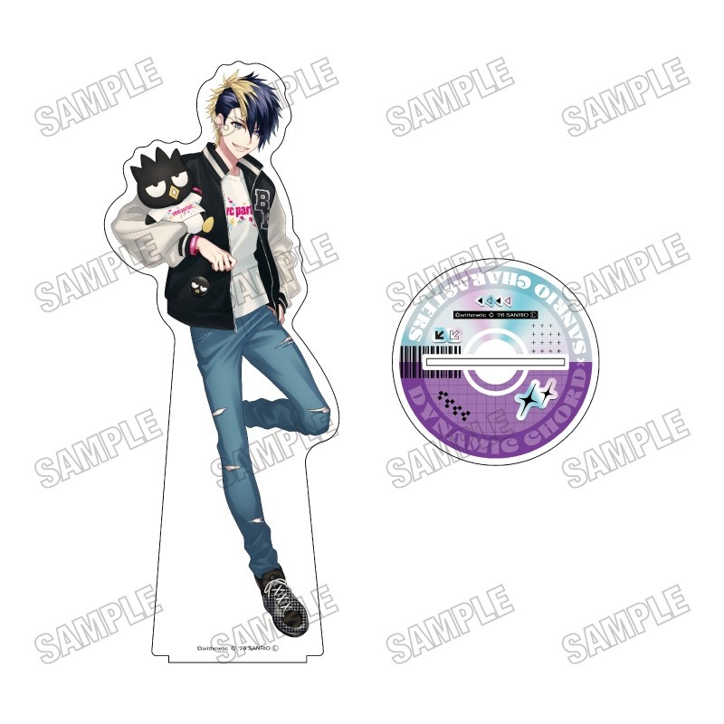 「DYNAMIC CHORD」×「サンリオキャラクターズ」 BIGアクリルスタンドLL③Rook×バッドばつ丸 - 公式商品画像 | AniSmile