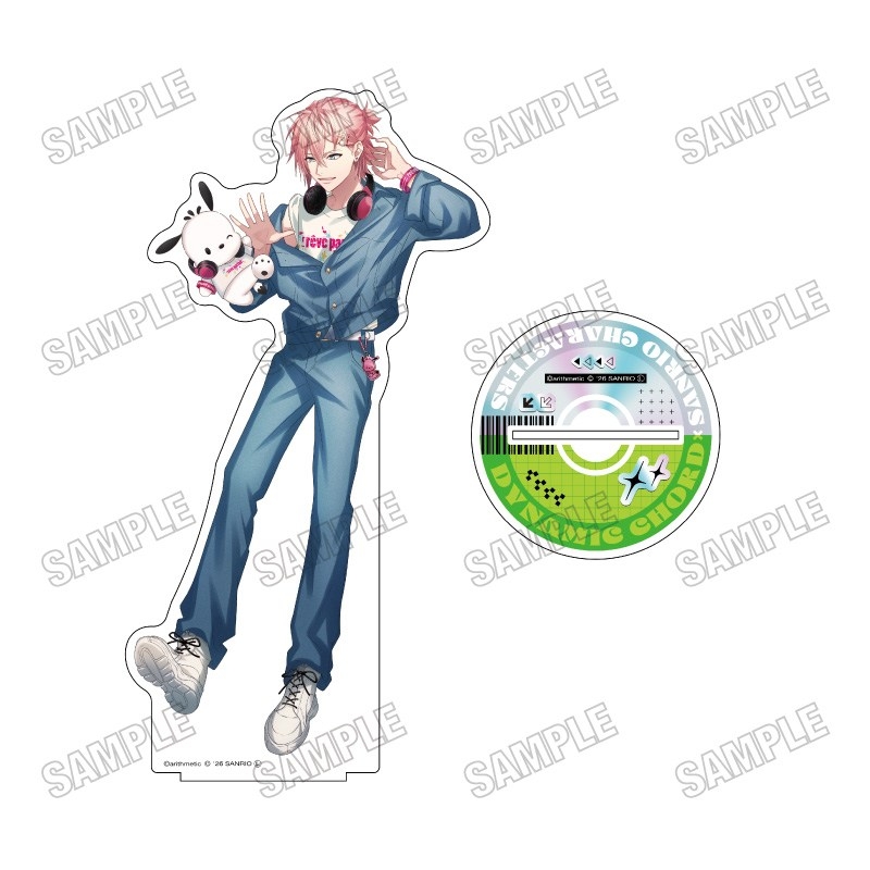 「DYNAMIC CHORD」×「サンリオキャラクターズ」 BIGアクリルスタンドLL②Bishop×ポチャッコ - 公式商品画像 | AniSmile