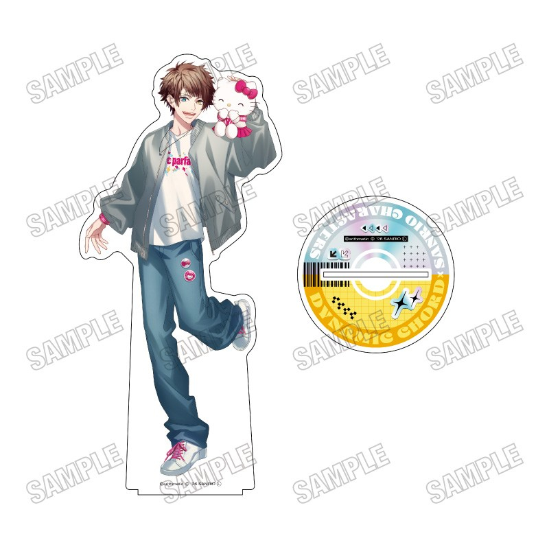 「DYNAMIC CHORD」×「サンリオキャラクターズ」 BIGアクリルスタンドLL①King×ハローキティ - 公式商品画像 | AniSmile