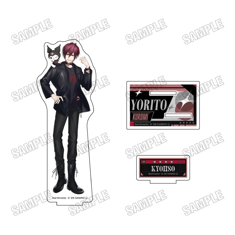 「DYNAMIC CHORD」×「サンリオキャラクターズ」 BIGアクリルスタンド⑨YORITO×クロミ - 公式商品画像 | AniSmile