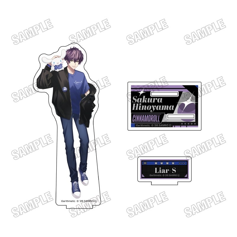 「DYNAMIC CHORD」×「サンリオキャラクターズ」 BIGアクリルスタンド⑤檜山朔良×シナモロール - 公式商品画像 | AniSmile