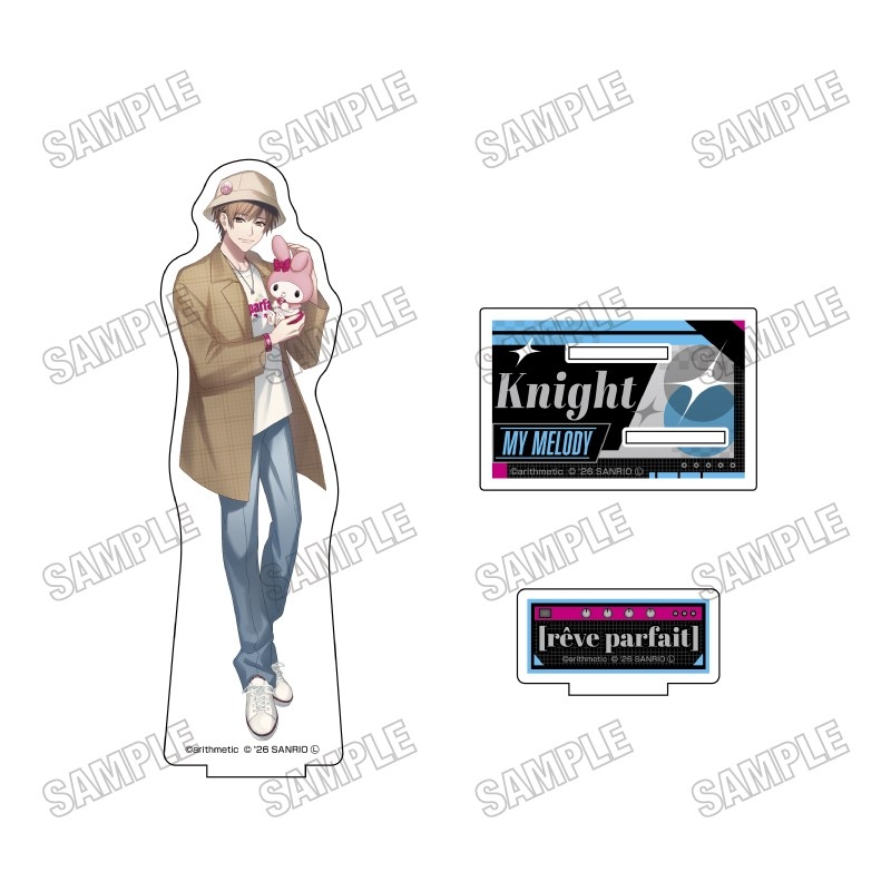 「DYNAMIC CHORD」×「サンリオキャラクターズ」 BIGアクリルスタンド④Knight×マイメロディ - 公式商品画像 | AniSmile