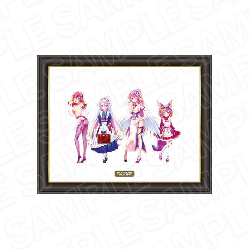 ノーゲーム・ノーライフ メモリアルアート サイバーメイド ver. - AniSmile