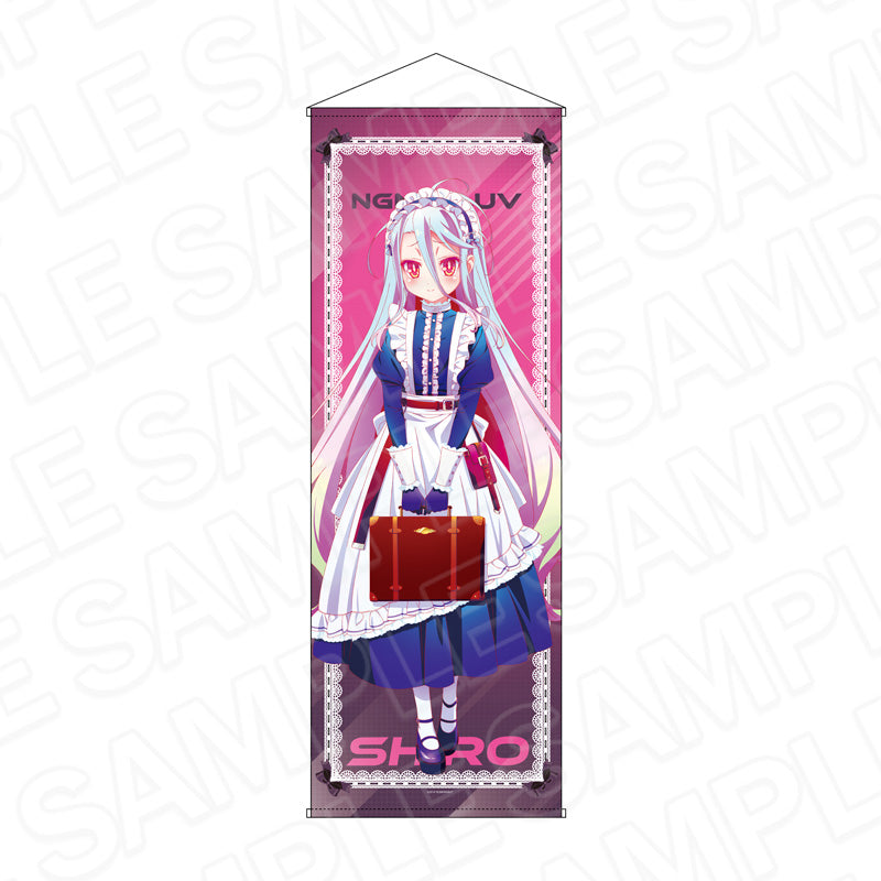ノーゲーム・ノーライフ 特大タペストリー 白 サイバーメイド ver. - AniSmile