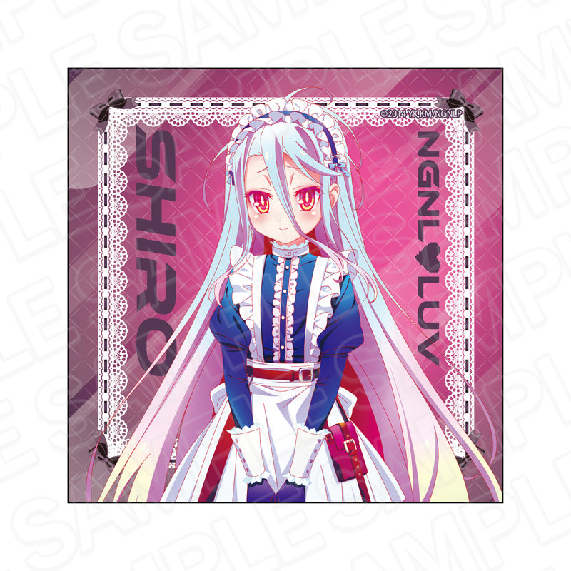 ノーゲーム・ノーライフ マイクロファイバー 白 サイバーメイド ver. - AniSmile