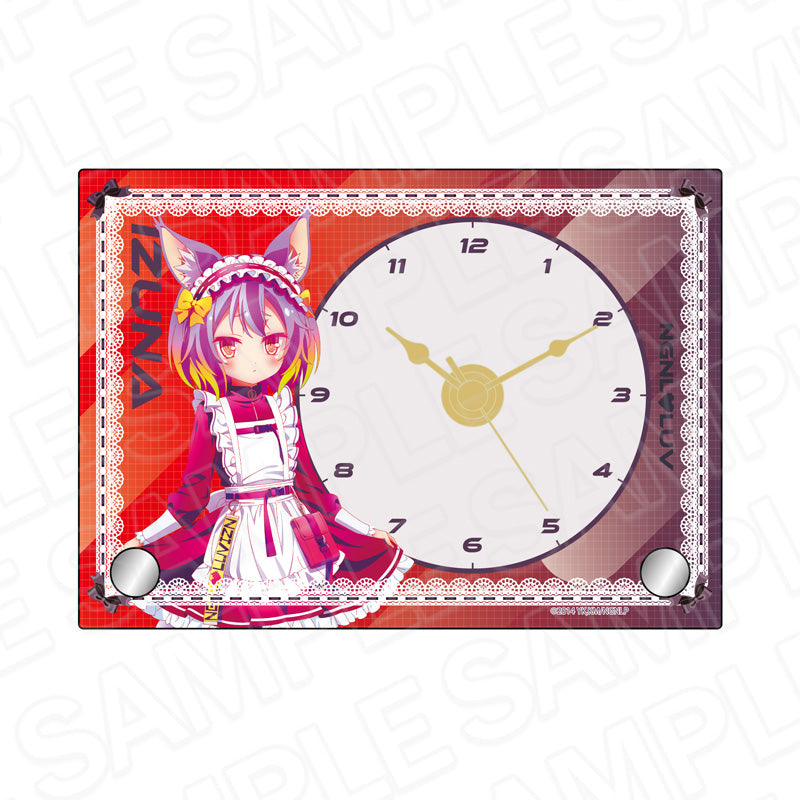 ノーゲーム・ノーライフ ホログラムデカアクリルスタンド 白 サイバーメイド ver. Image 2 | AniSmile