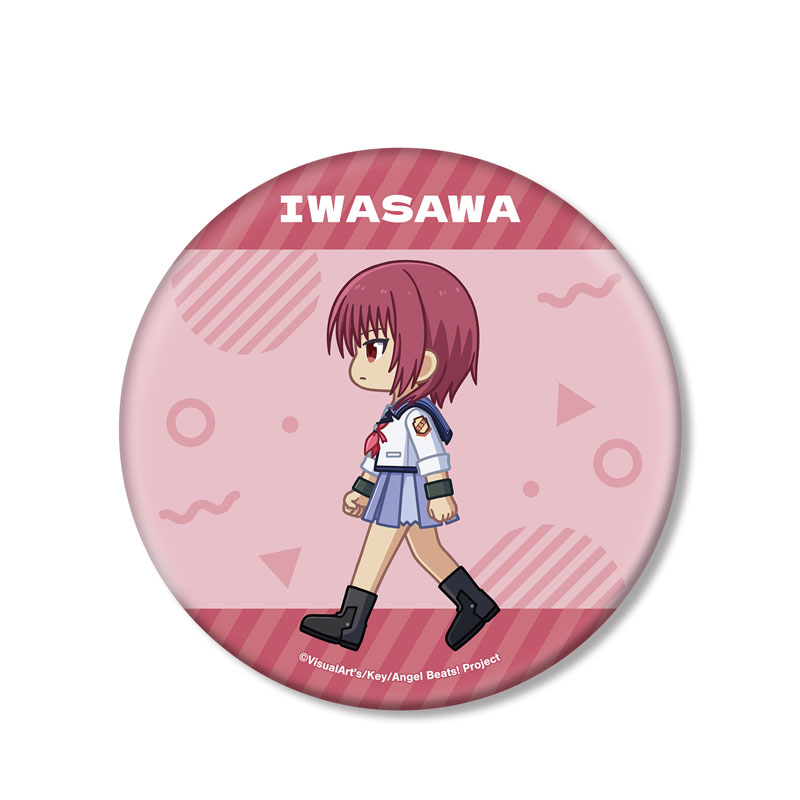 Angel Beats! 岩沢雅美 ちびとこ BIG缶バッジ 画像 2 | AniSmile