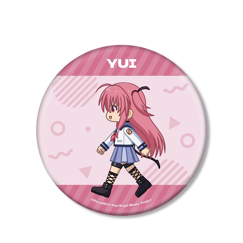 Angel Beats! ユイ ちびとこ BIG缶バッジ 画像 2 | AniSmile