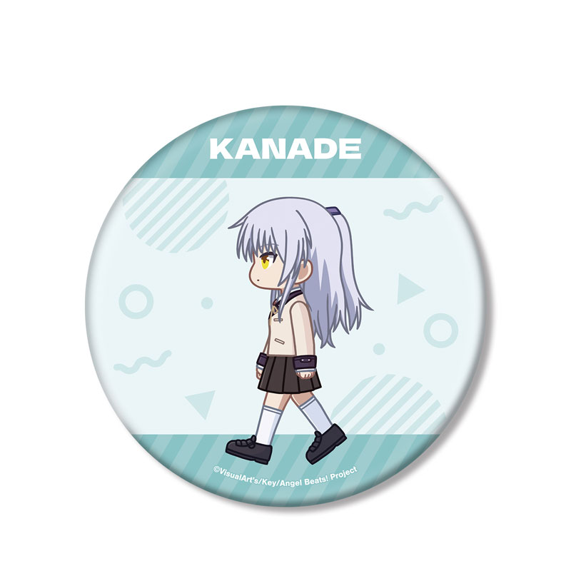 Angel Beats! 立華かなで ちびとこ BIG缶バッジ 画像 2 | AniSmile