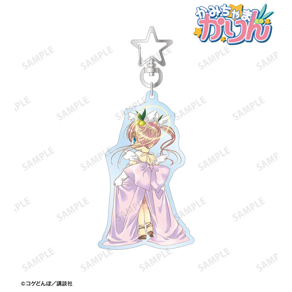 かみちゃまかりん 花園花鈴 BIGアクリルキーホルダー ver.B - official product image | AniSmile