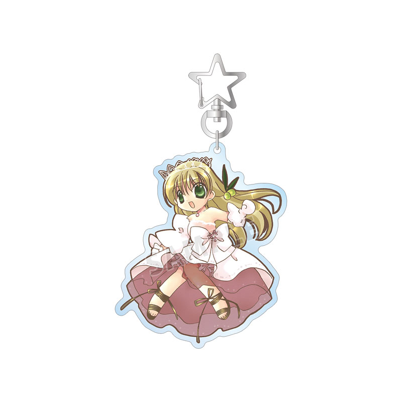 かみちゃまかりん 花園花鈴 BIGアクリルキーホルダー ver.A Image 2 | AniSmile