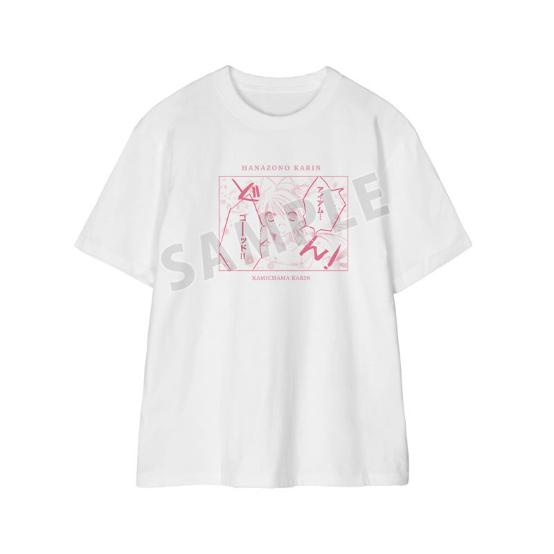かみちゃまかりん 花園花鈴 原作コマ Tシャツレディース(サイズ/L) 画像 2 | AniSmile