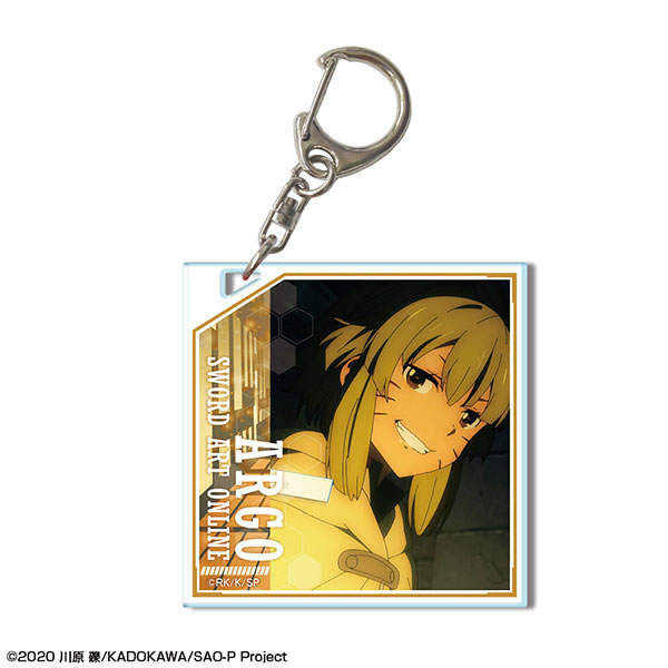劇場版 ソードアート・オンライン -プログレッシブ- 冥き夕闇のスケルツォ アクリルキーホルダー デザイン08(アルゴ/B) - 公式商品画像 | AniSmile
