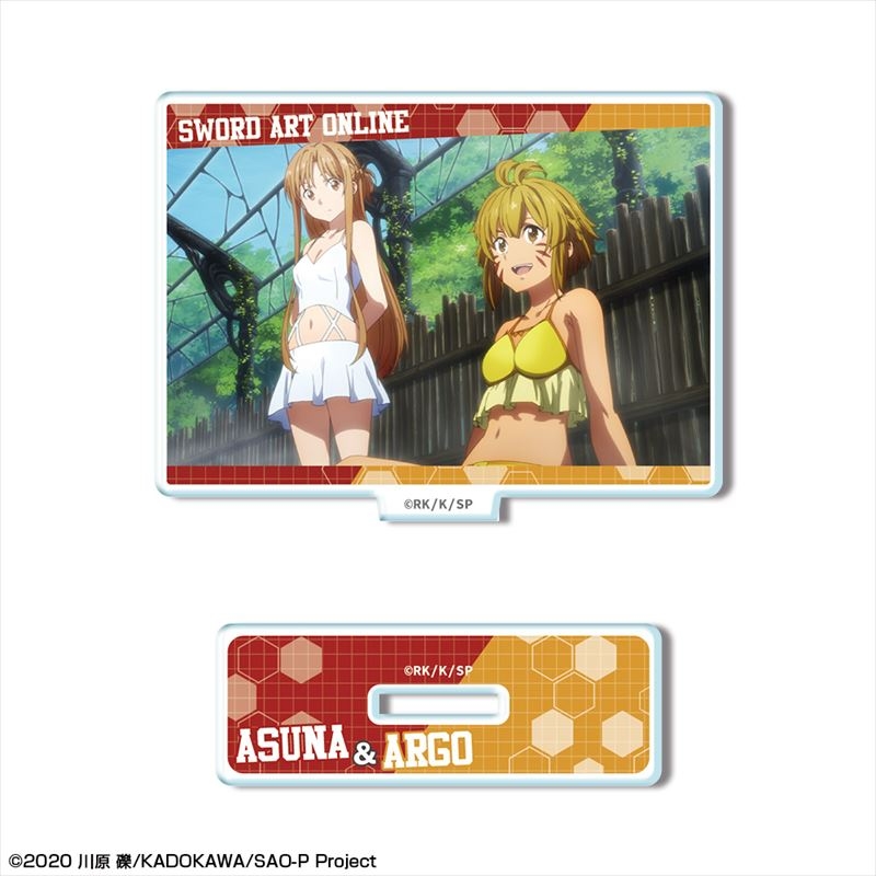 劇場版 ソードアート・オンライン -プログレッシブ- 冥き夕闇のスケルツォ ミニアクリルスタンド デザイン18(アスナ&アルゴ/B) - 公式商品画像 | AniSmile