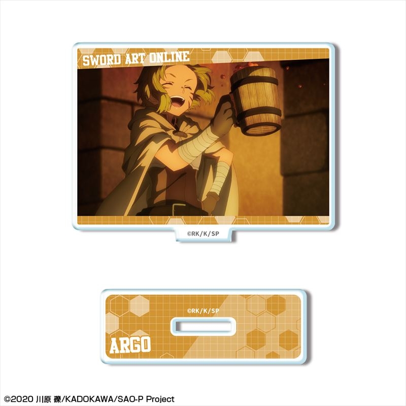 劇場版 ソードアート・オンライン -プログレッシブ- 冥き夕闇のスケルツォ ミニアクリルスタンド デザイン12(アルゴ/A) - 公式商品画像 | AniSmile