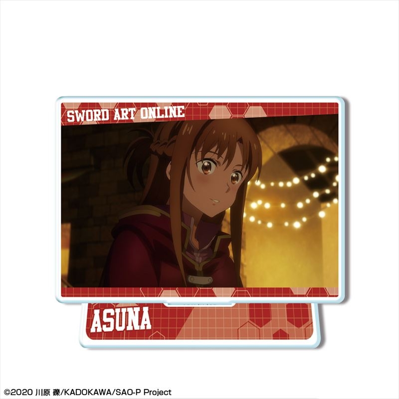 劇場版 ソードアート・オンライン -プログレッシブ- 冥き夕闇のスケルツォ ミニアクリルスタンド デザイン05(アスナ/B) 画像 2 | AniSmile
