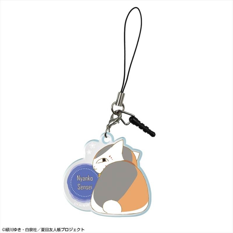 夏目友人帳 アクリルイヤホンジャックアクセサリー デザイン03(ニャンコ先生/C) - 公式商品画像 | AniSmile