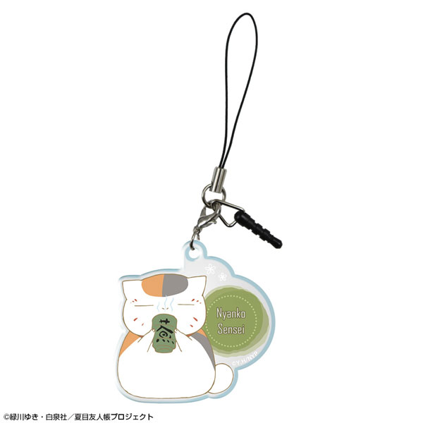 夏目友人帳 アクリルイヤホンジャックアクセサリー デザイン02(ニャンコ先生/B) - 公式商品画像 | AniSmile