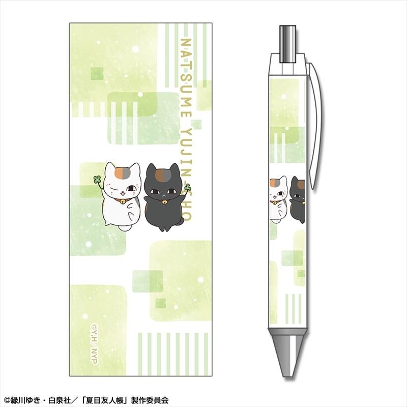 夏目友人帳 ボールペン Ver.2 デザイン04(ニャンコ先生&黒ニャンコ) - 公式商品画像 | AniSmile
