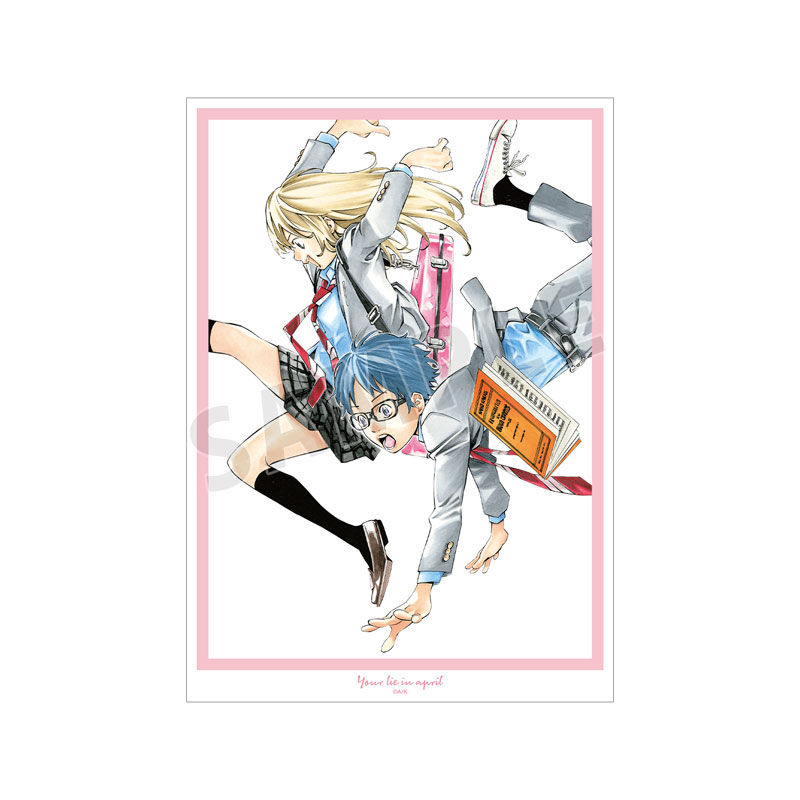 四月は君の嘘 A3マット加工ポスター ver.B 画像 2 | AniSmile