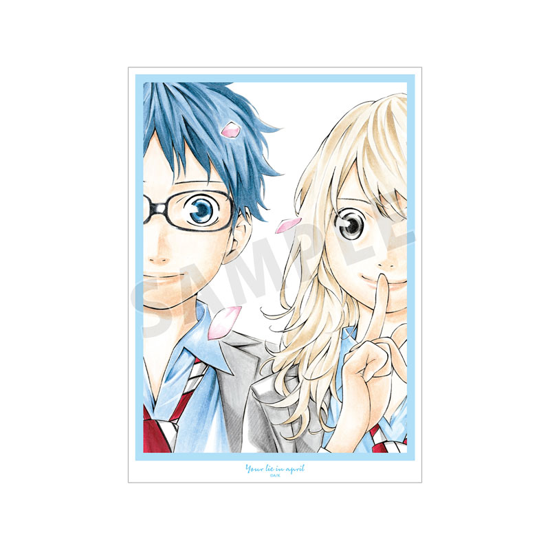 四月は君の嘘 A3マット加工ポスター ver.A 画像 2 | AniSmile