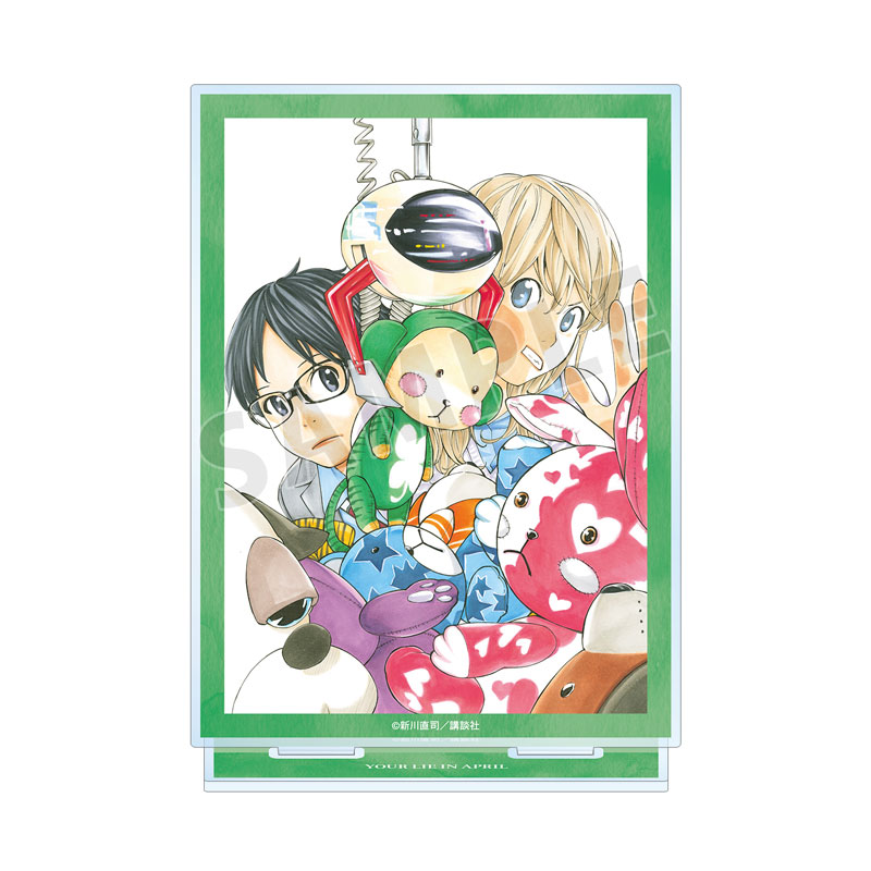 四月は君の嘘 カラーイラスト BIGアクリルスタンド ver.B 画像 2 | AniSmile