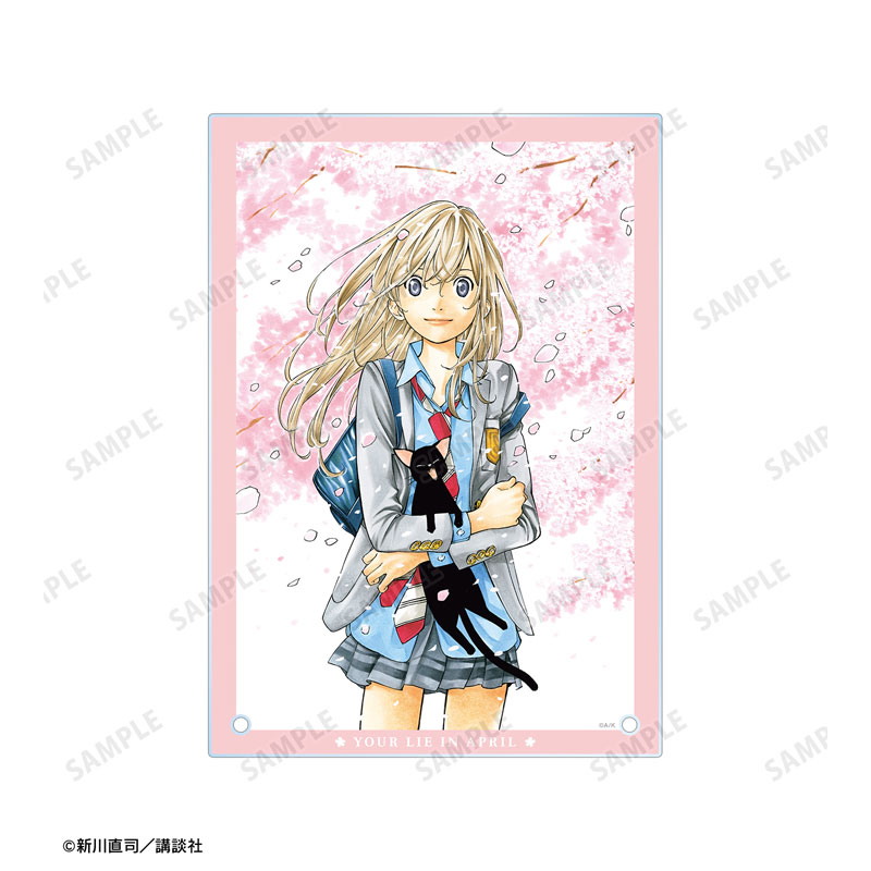 四月は君の嘘 11巻表紙イラスト A5アクリルパネル 画像 5 | AniSmile