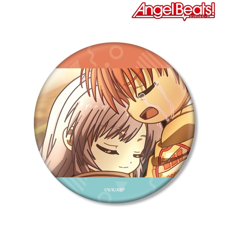 Angel Beats! 立華かなで&音無結弦 ゆるコマ BIG缶バッジ 画像 2 | AniSmile