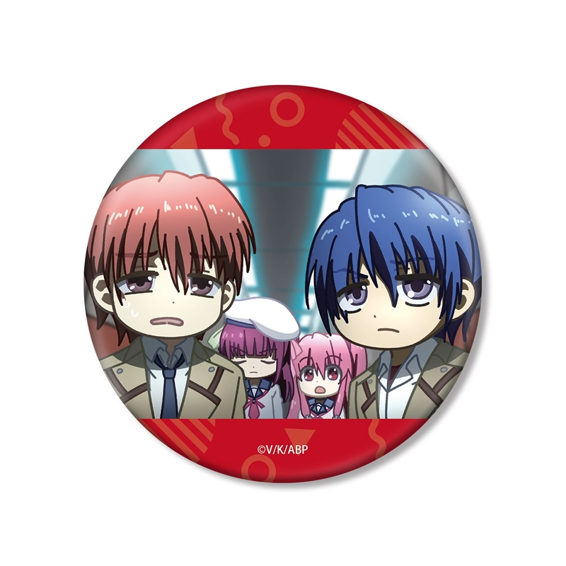 Angel Beats! 集合 ゆるコマ BIG缶バッジ - 公式商品画像 | AniSmile