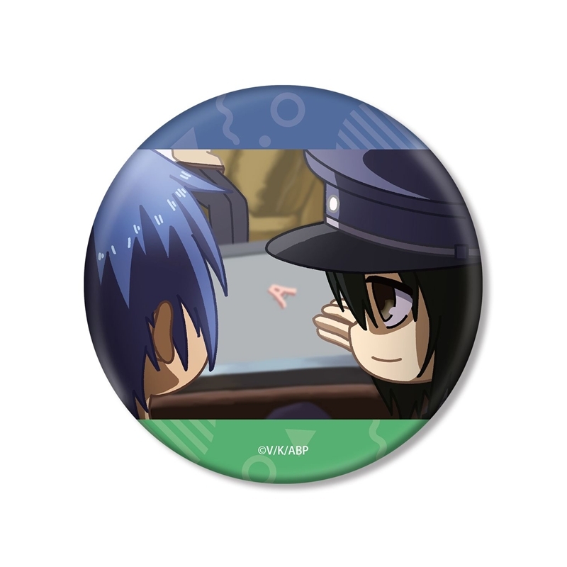 Angel Beats! 日向秀樹&直井文人 ゆるコマ BIG缶バッジ - 公式商品画像 | AniSmile