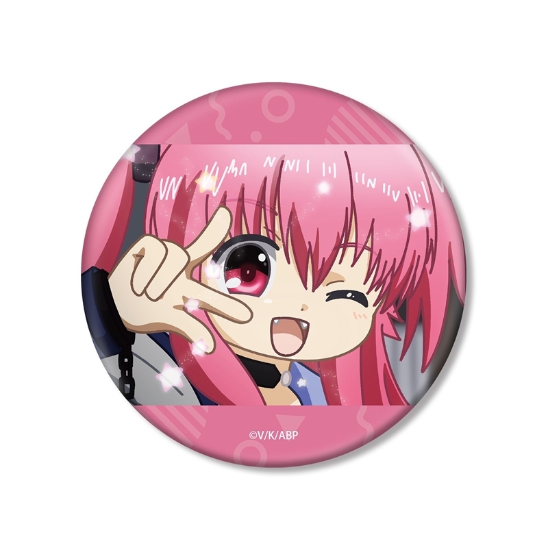 Angel Beats! ユイ ゆるコマ BIG缶バッジ - 公式商品画像 | AniSmile