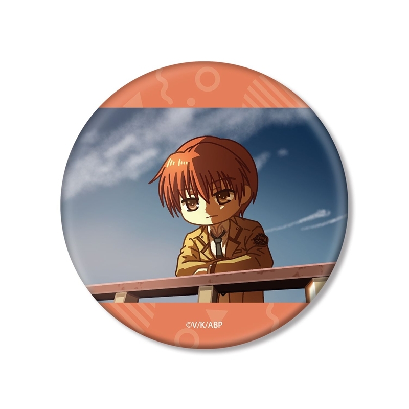 Angel Beats! 音無結弦 ゆるコマ BIG缶バッジ - 公式商品画像 | AniSmile