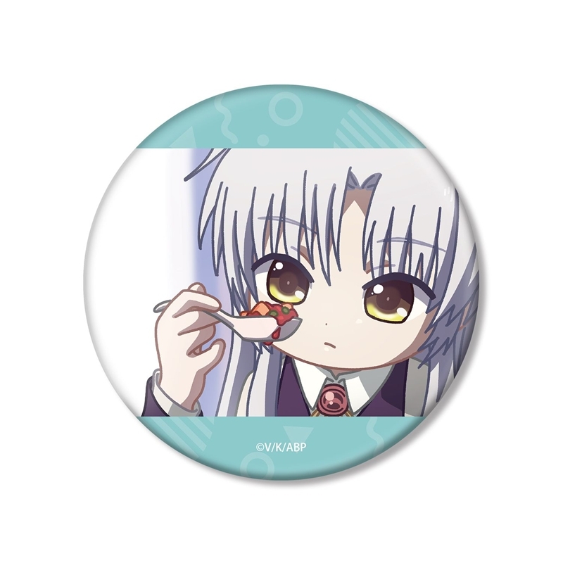 Angel Beats! 立華かなで ゆるコマ BIG缶バッジ - 公式商品画像 | AniSmile