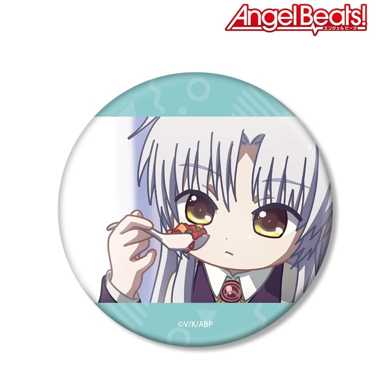 Angel Beats! 立華かなで ゆるコマ BIG缶バッジ 画像 2 | AniSmile