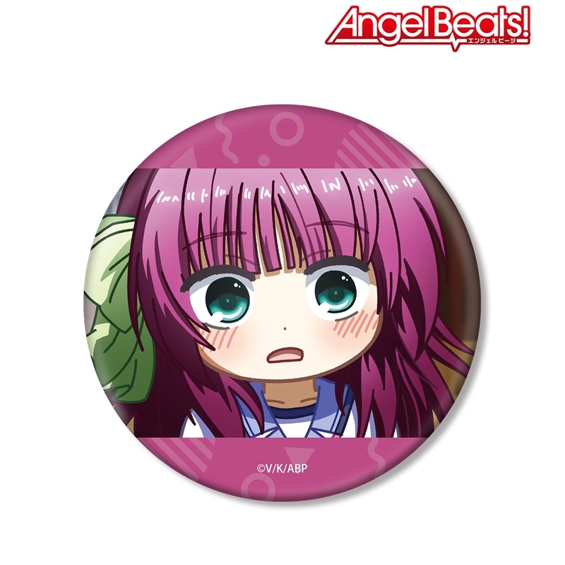 Angel Beats! 仲村ゆり ゆるコマ BIG缶バッジ 画像 2 | AniSmile