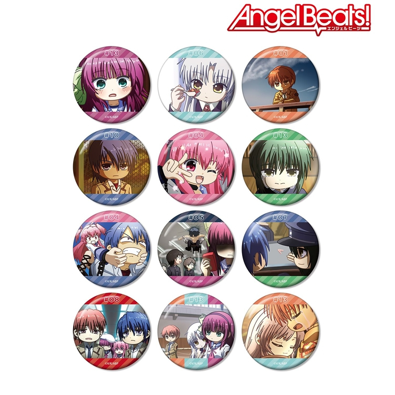 Angel Beats! トレーディング ゆるコマ 缶バッジ(単位/単品) - 公式商品画像 | AniSmile
