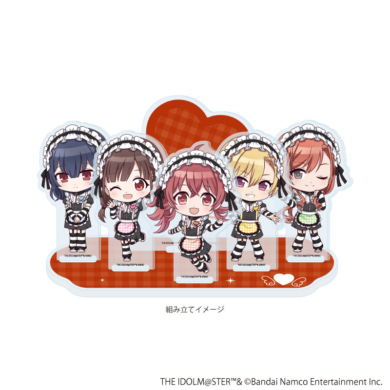 アクリルジオラマ「アイドルマスター シャイニーカラーズ」12/283プロ 放課後クライマックスガールズ 黒色天使ver.(ミニキャライラスト) 画像 2 | AniSmile
