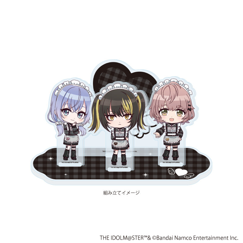 アクリルジオラマ「アイドルマスター シャイニーカラーズ」11/283プロ コメティック 黒色天使ver.(ミニキャライラスト) 画像 2 | AniSmile